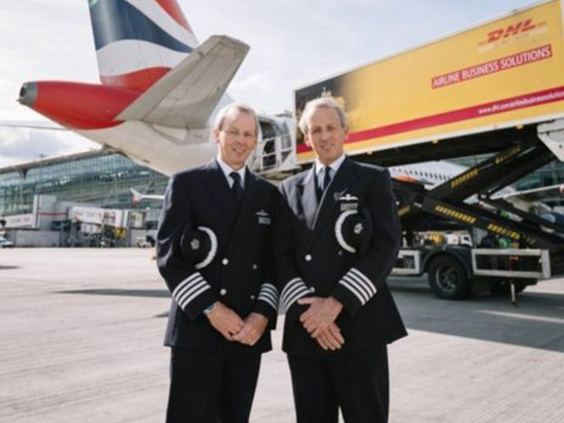 Last Landings: Twin pilots retire together at Heathrow airport