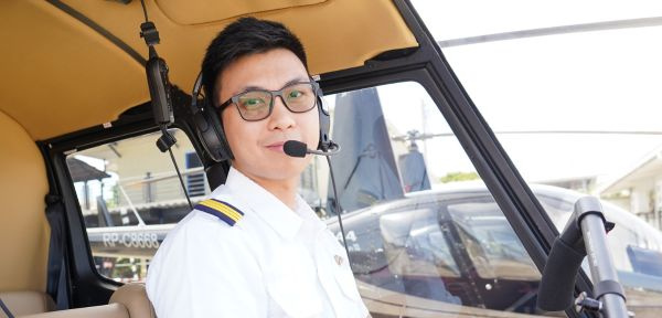 BS Aviation major in Rotary Flying