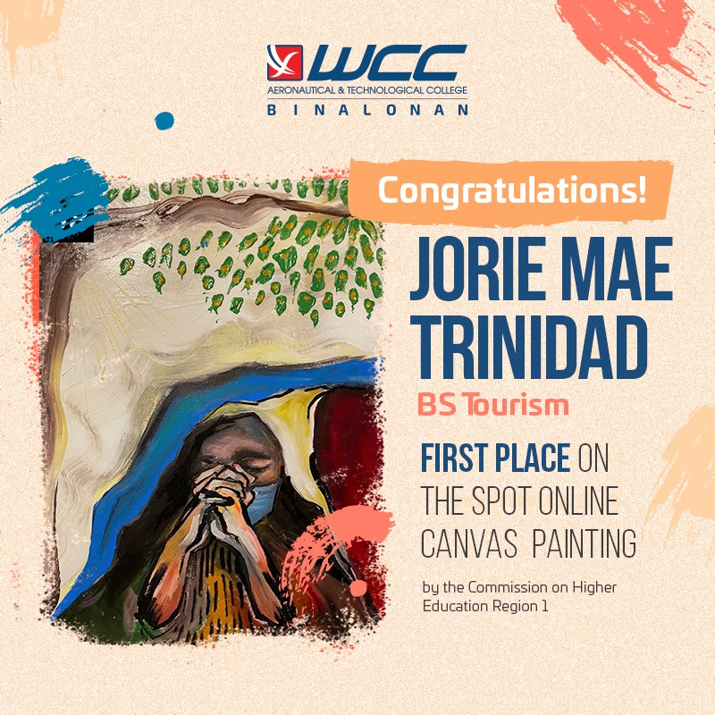 WCC ATC Tourism Student Bags First Place in Online Painting Contest