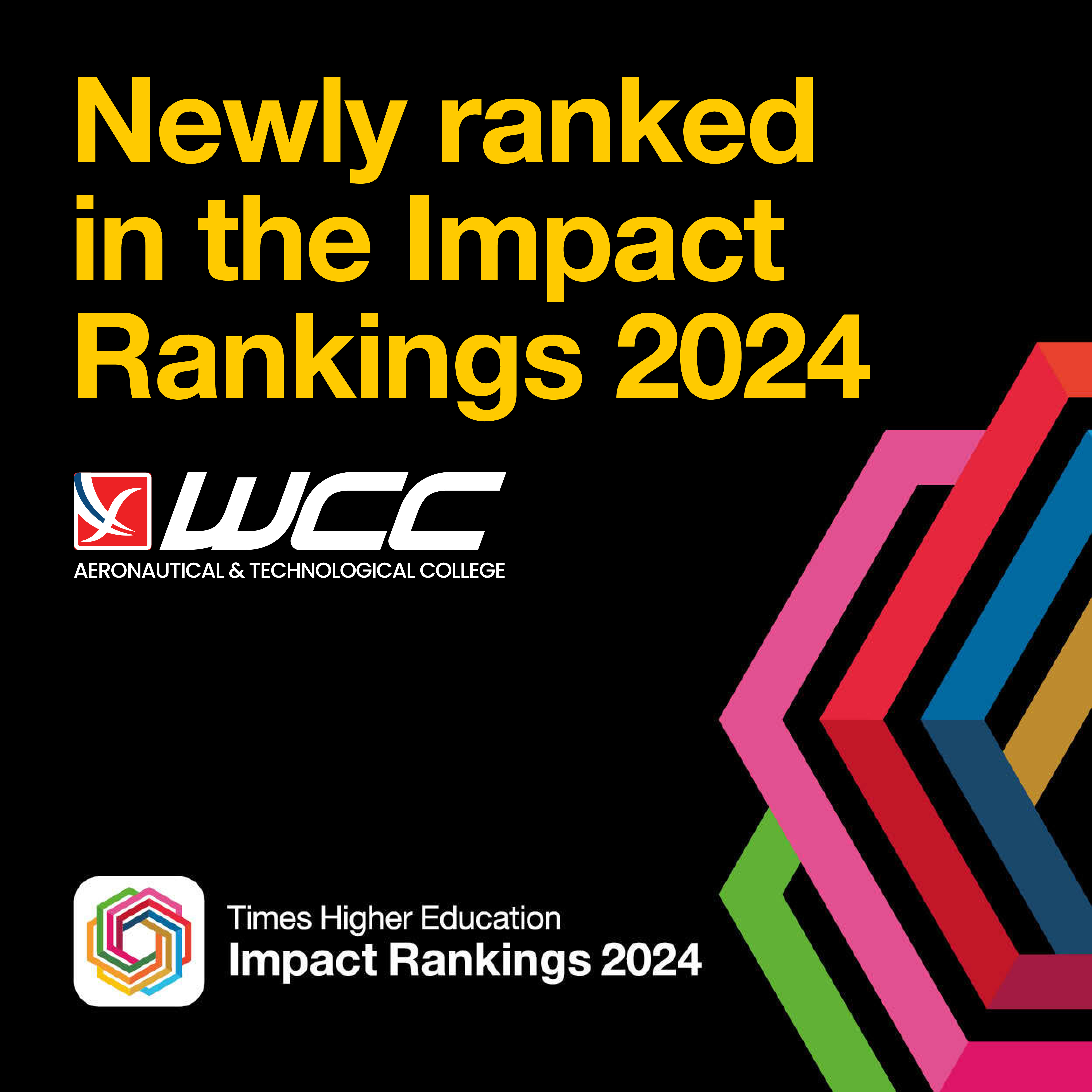 WCC Honored Among 2,152 Universities in Times Higher Education Impact Rankings 2024