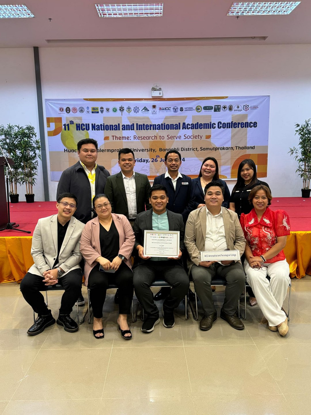 WCC-ATC Joins 11th HCU National & International Conference 2024 with Huachiew Chalermprakiet University in Thailand