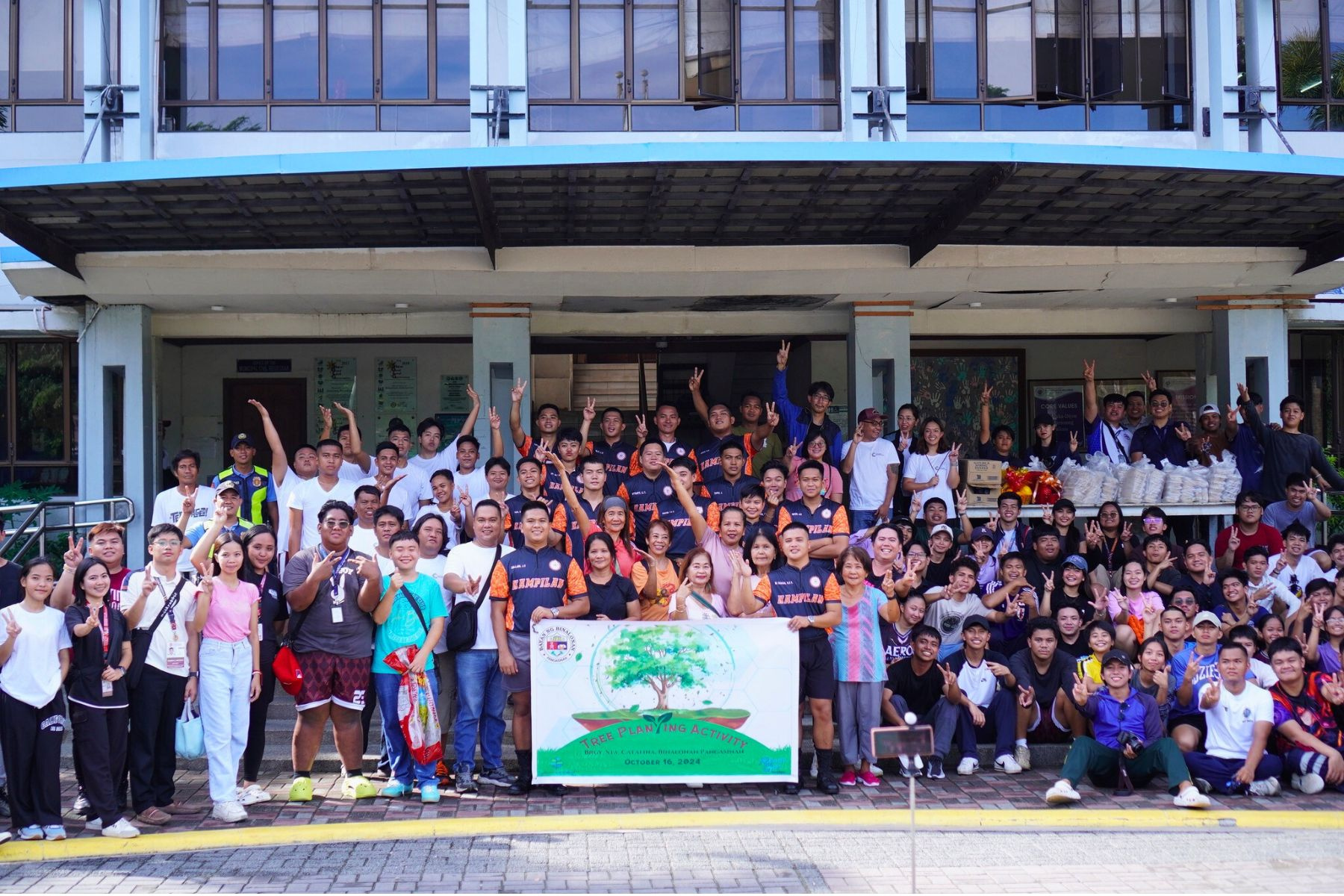 WCC ATC Binalonan Join Tree Planting Activity