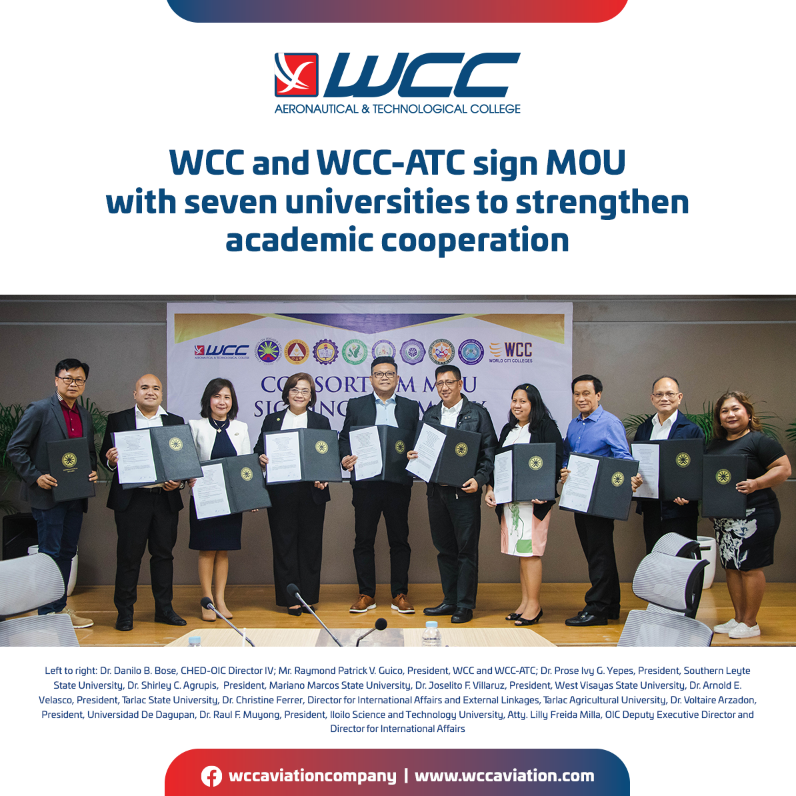 WCC and WCC-ATC sign MoU with Seven Universities to Strengthen Academic Cooperation